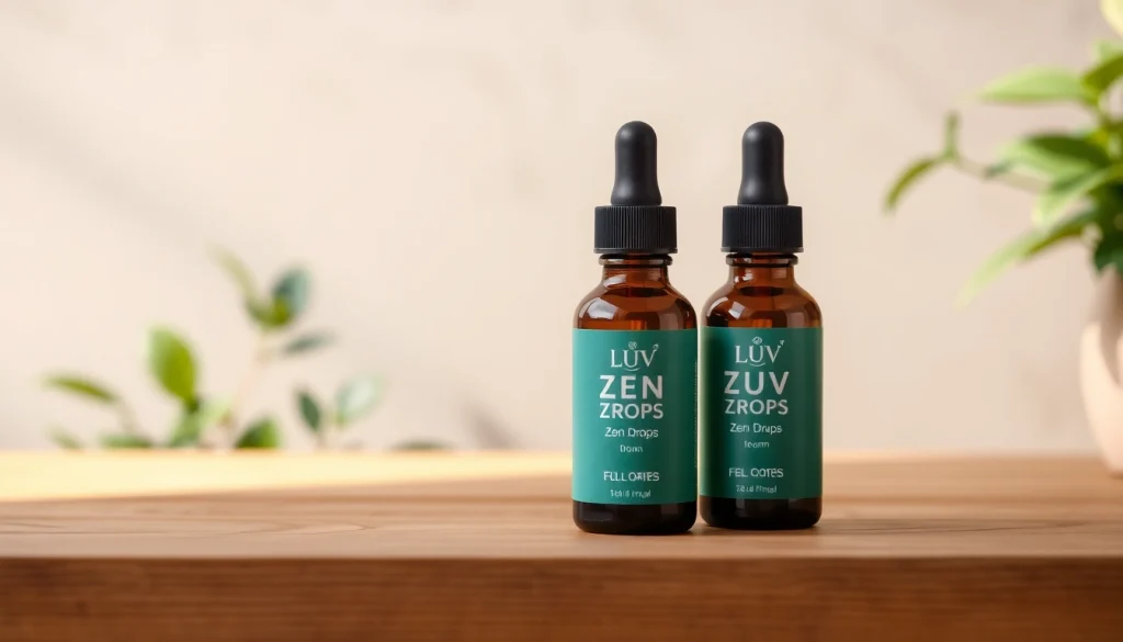 Buy zen drops to relieve stress and promote relaxation with natural ingredients.