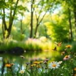 Immerse yourself in the serene beauty of www.sudswild.com with a tranquil forest scene.
