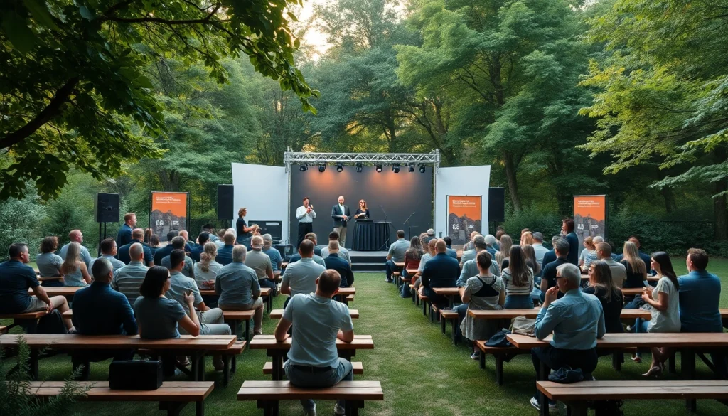 Experience vibrant wildfire events with engaging participants and lively outdoor settings