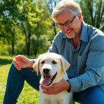 Engaging dog training session showcasing effective Dog Training Irvine techniques with a joyful puppy.