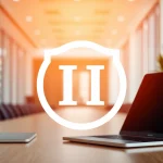 Creating a trademark logo in a vibrant office with professional details and dynamic atmosphere.