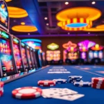 Engaging scene featuring TPower casino digital gaming interface with vibrant details.