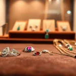 Showcasing stunning pieces of the best jewelry with intricate designs and vibrant colors.