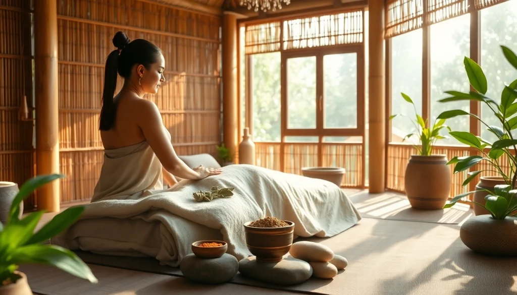Erlebe die wohltuenden Effekte der Pancharma-Kur in einem entspannenden Spa-Umfeld.