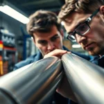 Understanding what does charge pipe do in automotive performance with an in-focus mechanic's inspection.