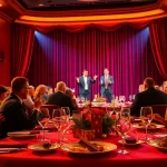 Enjoy a magical performance at a las vegas dinner theater with exquisite dining experience.