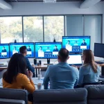 Designing engaging websites in Kansas City with a collaborative team atmosphere.