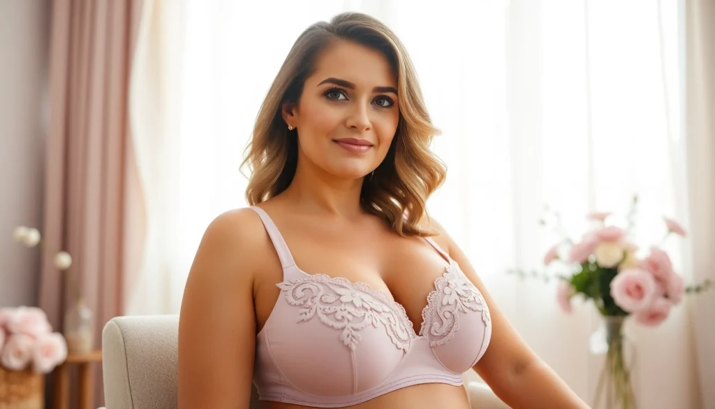 Mastectomy Products showcased with a woman wearing a supportive bra, reflecting comfort and style.