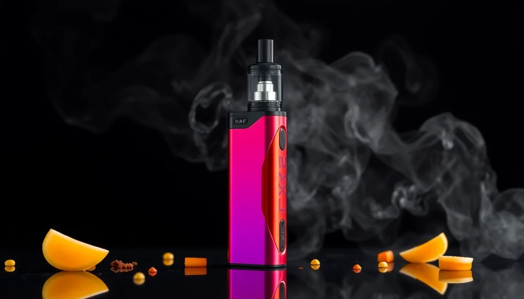 Revealing RAZ LTX 25K disposable vape with a modern design and vibrant colors